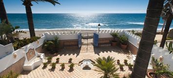 Villa for rent Marbella Golden Mile front beach