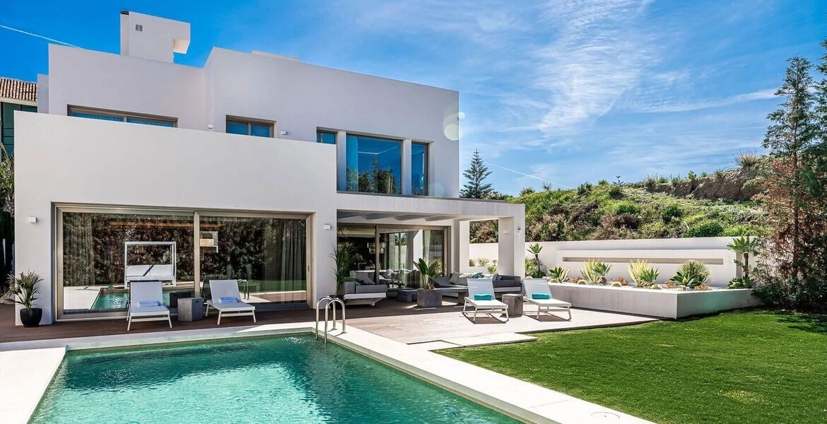 Luxury Villa on Marbella's Golden Mile with Private Pool